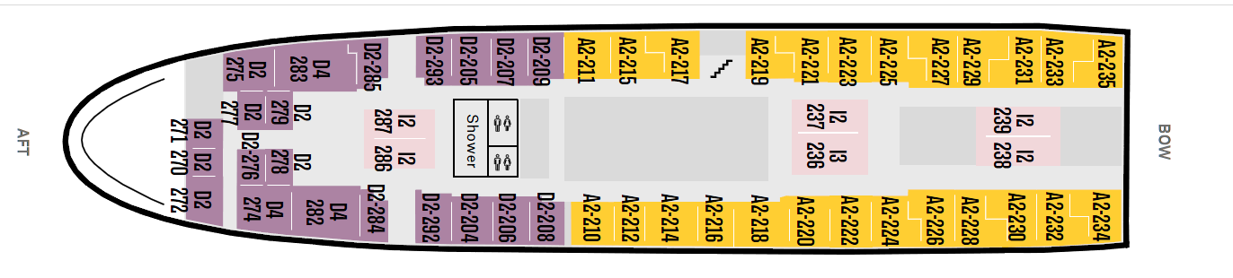 MS Nordstjernen Deck B